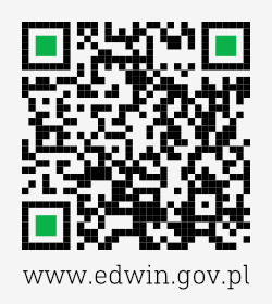 Kod w formacie QR prowadzący do informacji na temat produktu w aplikacji eDWIN